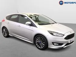 Silver Used 2017 Ford Focus ST-Line Hatchback | £9,299 (Good price)