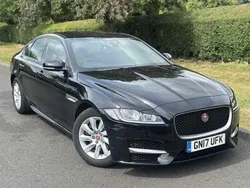 Black Used 2017 Jaguar XF R-Sport Sedan | £8,290 (Fair price)