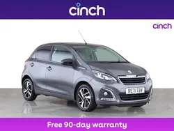 Grey Used 2021 Peugeot 108 Allure Hatchback | £9,749 (Expensive)