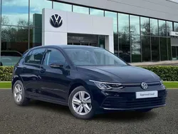 Deep black Used 2022 VW Golf VIII Life Hatchback | £17,993 (Good price)