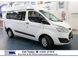 White Used 2017 Ford Transit Custom Trend | £10,650 (Fair price)