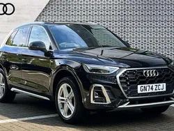 Black Used 2024 Audi Q5 S-Line SUV | £35,990 (Fair price)