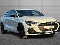 Glacier white Used 2025 Audi A3 e-tron Black Edition Hatchback | £36,950