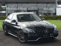 Black Used 2021 Mercedes C63S AMG Sedan | £47,985 (Fair price)