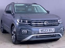 Grey Used 2023 VW T-Cross Black Edition SUV | £17,999 (Fair price)