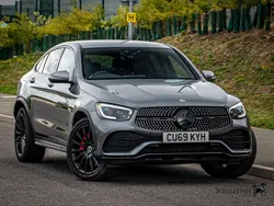 Grey Used 2019 Mercedes GLC300 AMG line Coupe | £28,200 (Fair price)