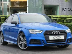Blue Used 2018 Audi S3 Black Edition Sedan | £18,821 (Fair price)