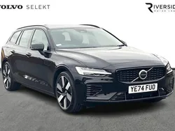 Black Used 2024 Volvo V60 Plus Estate | £39,995 (Expensive)