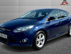 Blue Used 2011 Ford Focus Zetec Hatchback | £4,195 (Fair price)