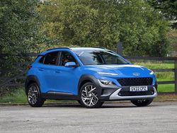 Blue Used 2022 Hyundai Kona Premium SUV | £14,475 (Fair price)