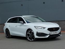 White Used 2024 Cupra Leon Estate | £21,698 (Fair price)