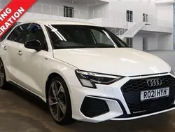 White Used 2021 Audi A3 Sportback Design Hatchback | £22,800