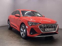 Red Used 2022 Audi e-tron S-Line SUV | £20,399 (Good price)