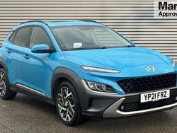 Blue Used 2021 Hyundai Kona Ultimate SUV | £14,815 (Fair price)