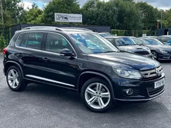 Black Used 2015 VW Tiguan R-line SUV | £7,695 (Fair price)