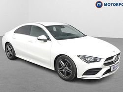 White Used 2022 Mercedes CLA180 AMG line Sedan | £22,299 (Fair price)