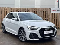 Glacier white metallic Used 2025 Audi A1 S-Line Hatchback | £26,990 (Fair price)