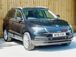 Black Used 2018 Skoda Karoq SE L SUV | £11,750 (Fair price)