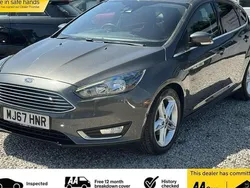 Grey Used 2017 Ford Focus Titanium Hatchback | £5,795 (Super price)