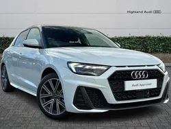 White New 2025 Audi A1 S-Line Hatchback | £25,795 (Fair price)