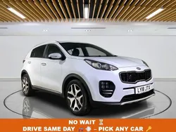 White Used 2018 Kia Sportage GT-Line SUV | £12,249 (Good price)
