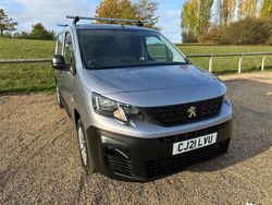 Grey Used 2021 Peugeot Partner Van | £10,975 (Fair price)