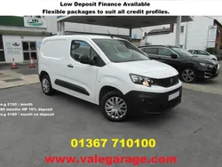 White Used 2021 Peugeot Partner MPV | £7,950 (Fair price)