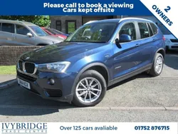 Blue Used 2014 BMW X3 Performance SUV | £7,495 (Fair price)