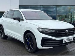 Pure white Used 2024 VW Touareg R SUV | £59,694 (Fair price)