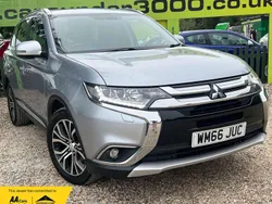 Silver Used 2016 Mitsubishi Outlander SUV | £9,250 (A bit pricey)
