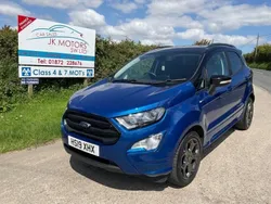 Blue Used 2019 Ford Ecosport ST-Line SUV | £8,795 (Fair price)