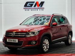 Red Used 2014 VW Tiguan Match SUV | £9,250 (Fair price)