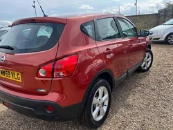 Orange Used 2010 Nissan Qashqai Acenta SUV | £2,999 (Good price)