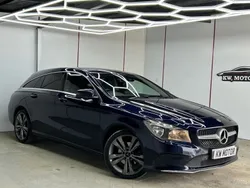 Blue Used 2018 Mercedes CLA220 Shooting Brake Estate | £10,784 (Good price)
