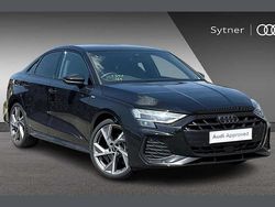 Blue Used 2025 Audi A3 Black Edition Sedan | £30,750 (Expensive)