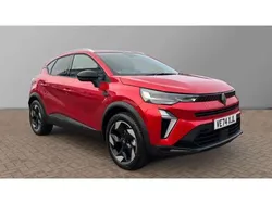 Red New 2024 Renault Captur Techno SUV | £21,257 (A bit pricey)