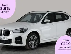White Used 2021 BMW X1 M Sport SUV | £16,634 (Good price)