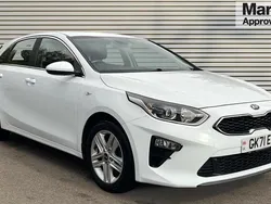 White Used 2021 Kia Ceed 2 Hatchback | £11,690 (Fair price)