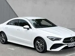 White Used 2024 Mercedes CLA220 Executive Sedan | £30,295 (Fair price)