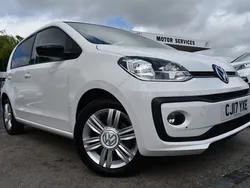 White Used 2017 VW up! high up! Hatchback | £8,995 (Fair price)