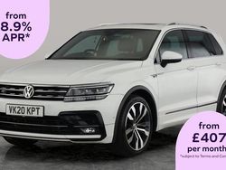 White Used 2020 VW Tiguan R-line SUV | £24,686 (Fair price)