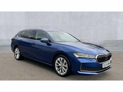 Cobalt blue metallic Used 2024 Skoda Superb SE L Estate | £28,490 (A bit pricey)