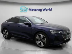 Blue Used 2022 Audi e-tron S-Line SUV | £21,800 (Good price)
