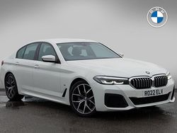 White Used 2022 BMW 520 M Sport | £25,608 (Good price)