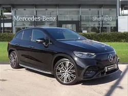 Black Used 2024 Mercedes EQE350 AMG line Sedan | £57,950