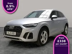 Silver Used 2021 Audi Q5 S-Line SUV | £21,777 (Fair price)