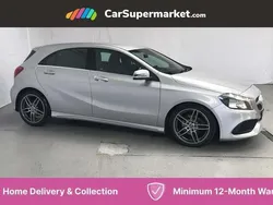 Silver Used 2018 Mercedes A160 AMG line Hatchback | £11,197 (Fair price)