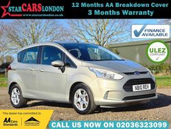 Silver Used 2014 Ford B-MAX Zetec MPV | £5,800 (Fair price)