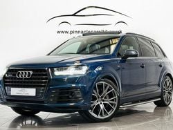 Blue Used 2018 Audi Q7 Advanced SUV | £31,290 (Fair price)