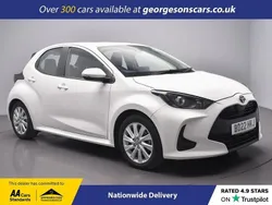 White Used 2022 Toyota Yaris Hatchback | £14,900 (Good price)